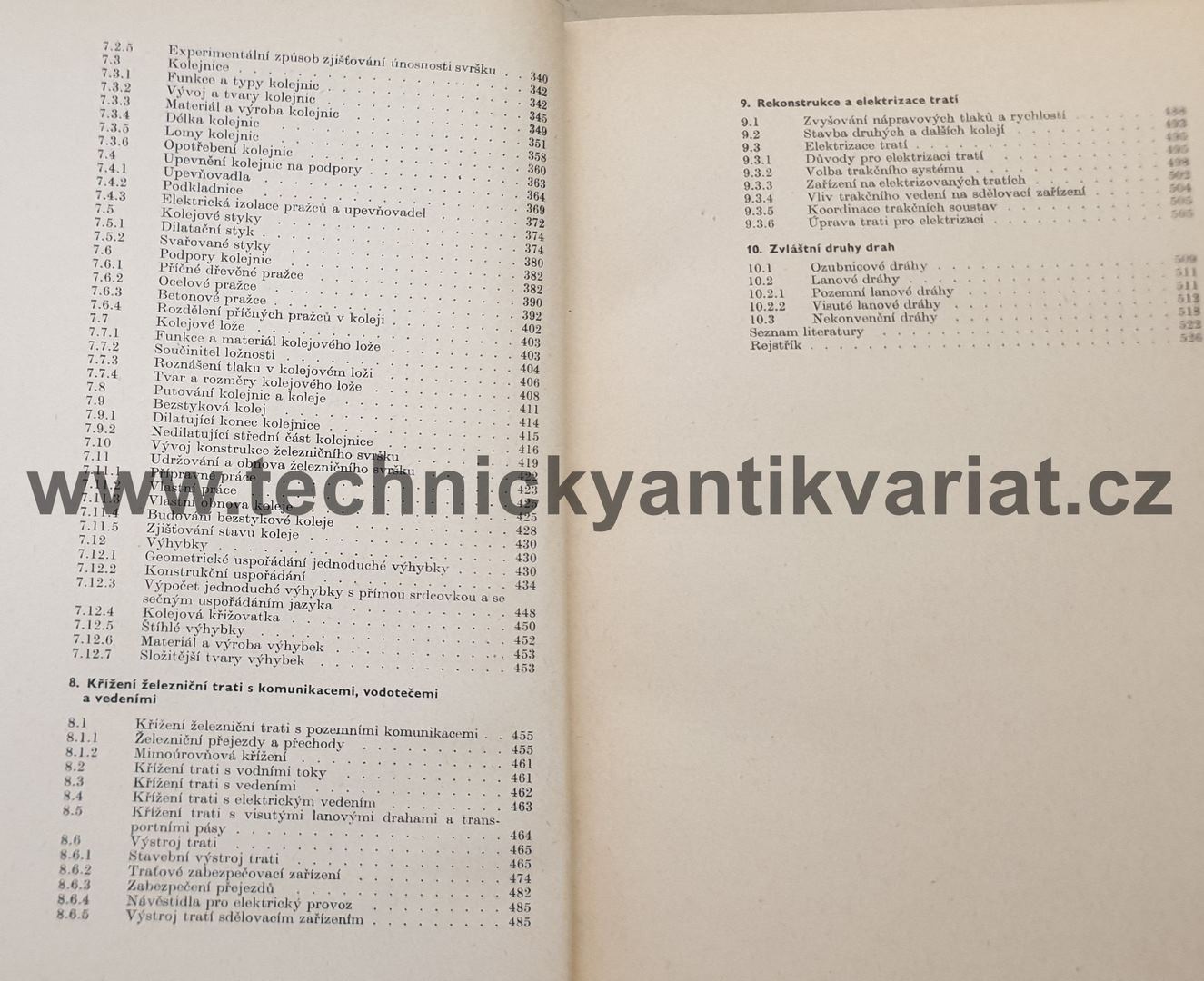 Železniční stavitelství I., II. díl - F.Klimeš (1965, 1966)