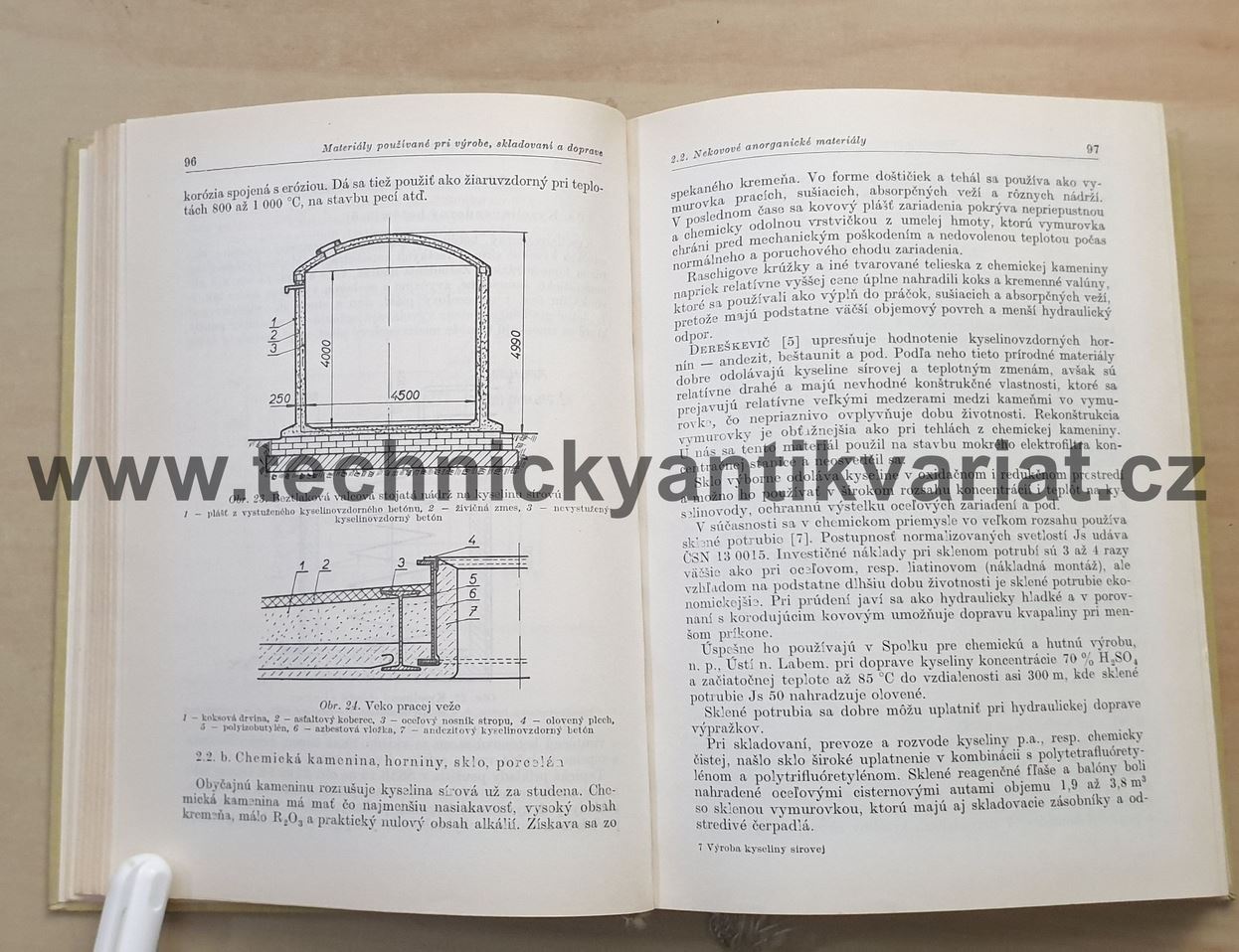 Výroba kyseliny sírovej - J. Beňa (1967)