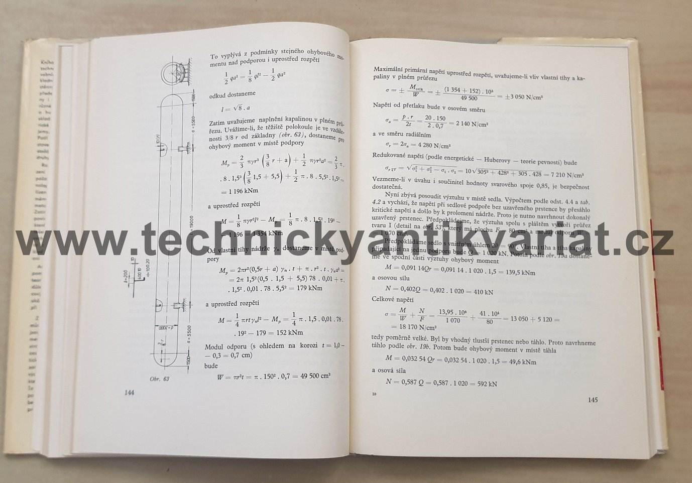 Výpočet válcových tenkostěnných kovových nádob a potrubí - Vlastimil Křupka (1967)