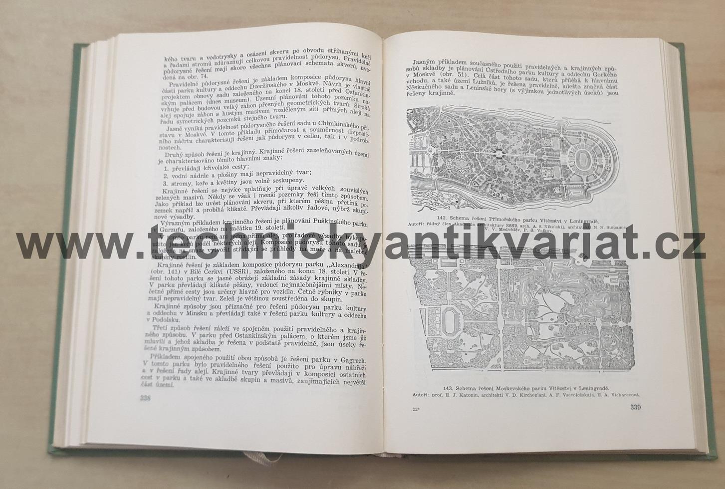 Zeleň ve stavbě měst - L.B.Lunc (1954)