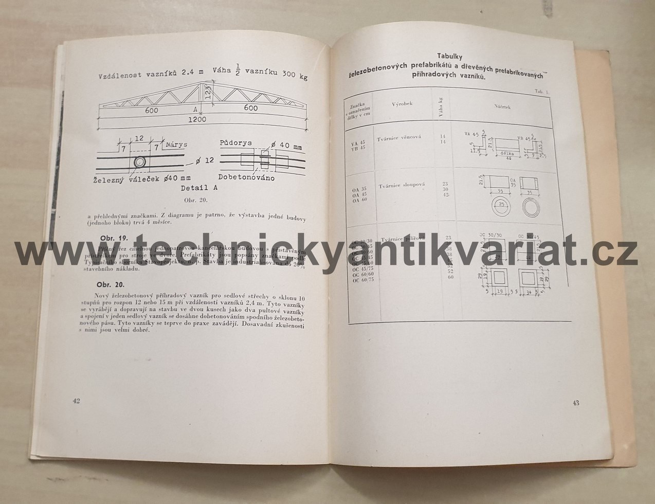Zprůmyslnění výstavba budov a stavebních prefabrikáty - S. Ondřej (1951)