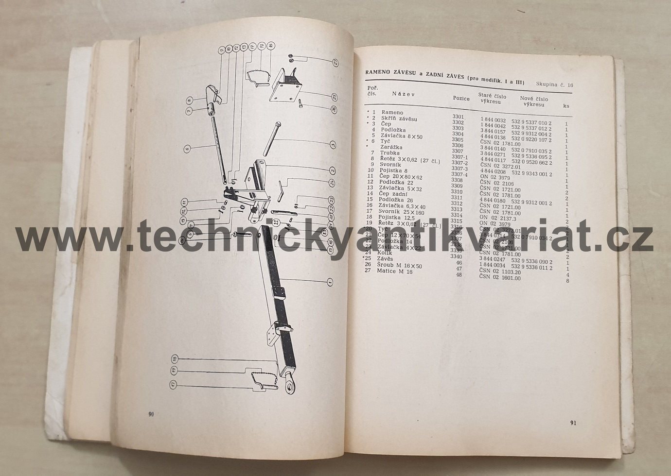 Sklízecí řezačka SP 152 - návod k obsluze a katalog dílů (1973)