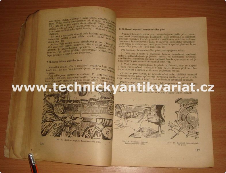 Traktor "ASCHTZ - NATI" 1TA a DT 54 