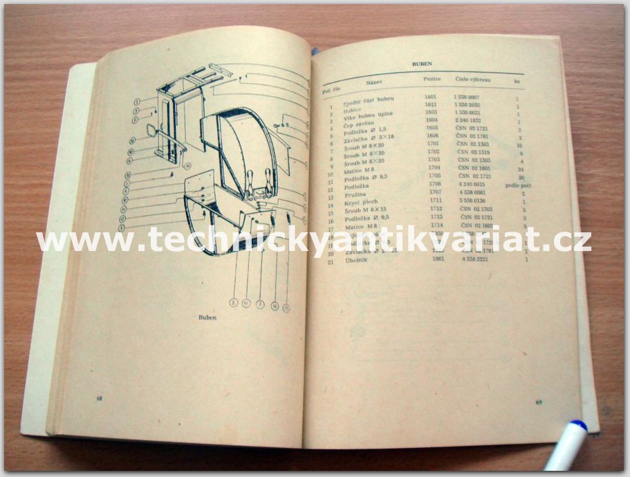Řezačka ŘVM - 42, výfuková motorová 