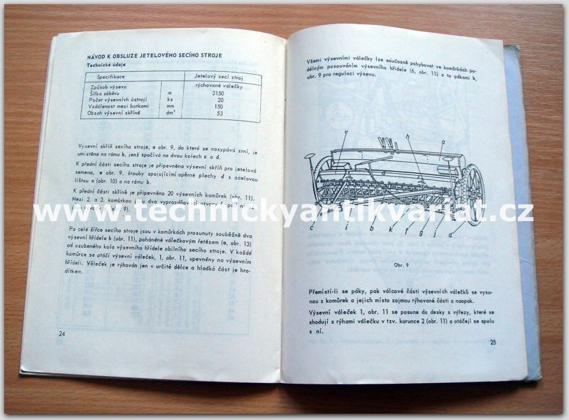secí stroj SZC3S - 35 - Kujawiak 