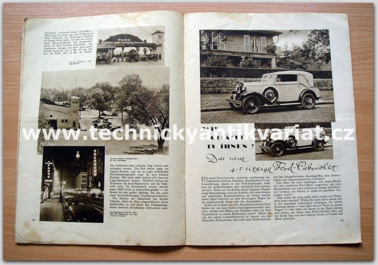 Ford im Bild 1931