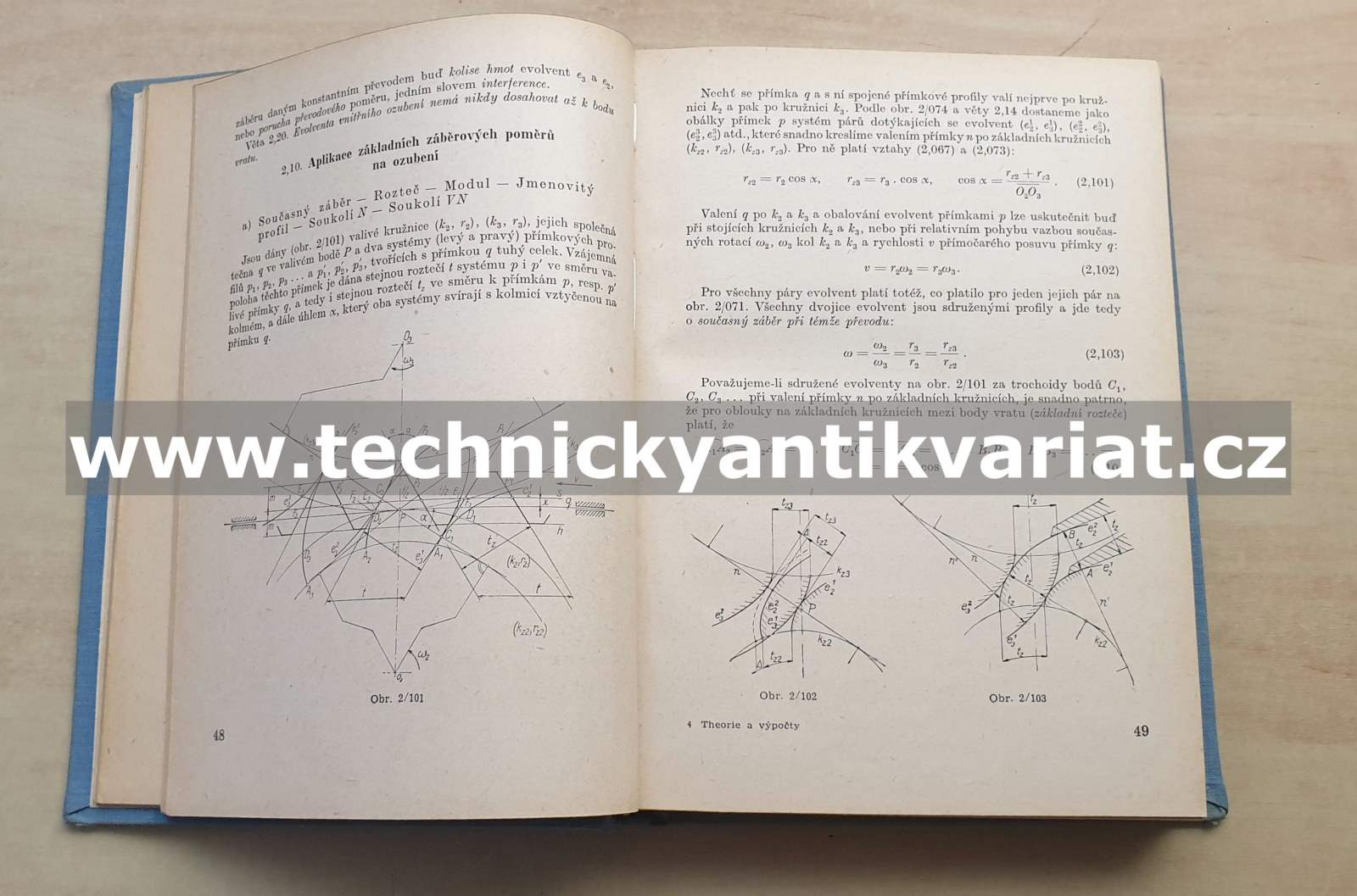 Theorie a výpočty ozubených kol I. - Miroslav Šejvl (1957)