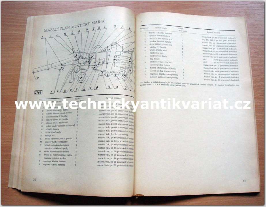 Mlátička MAR - 90, MAR 90-1 