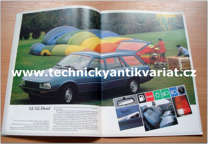 Peugeot 505 Break, Familia