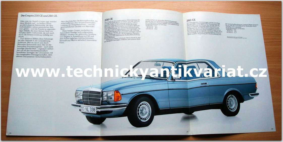 Mercedes Benz Pesonenwagen Programm --- A