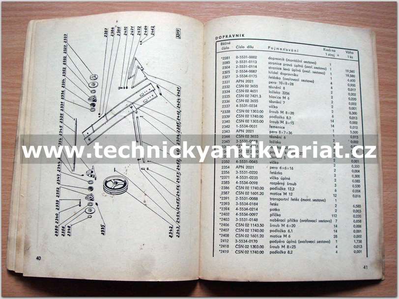 třídič brambor TB 80 2A