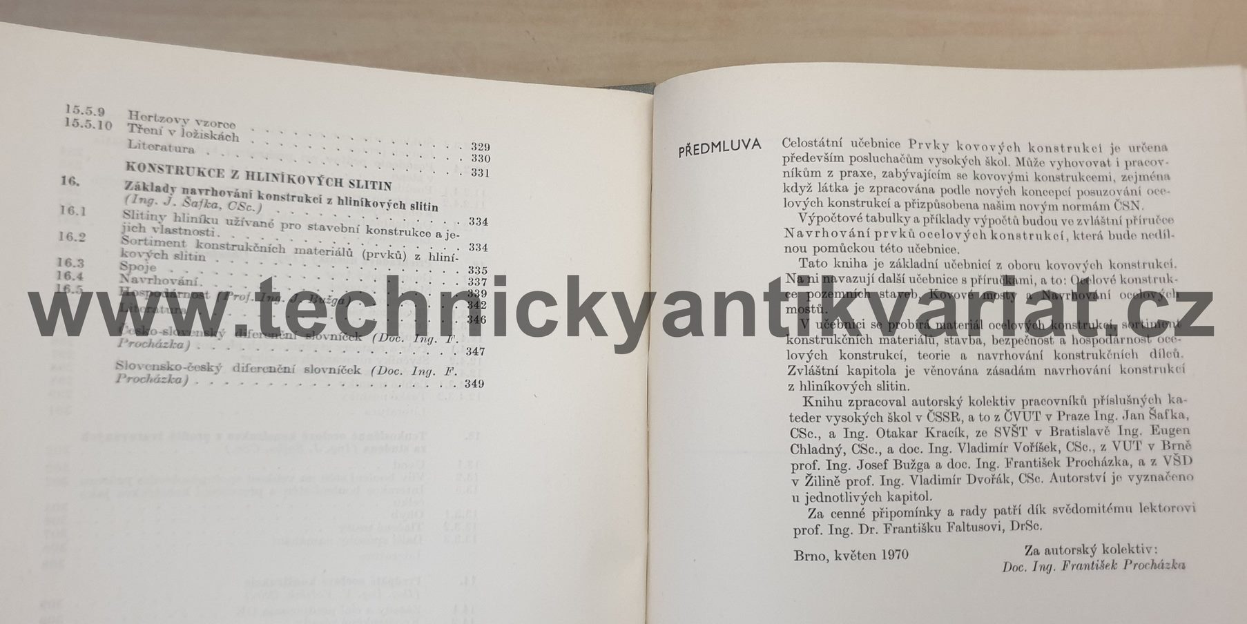 Prvky kovových konstrukcí (1972)