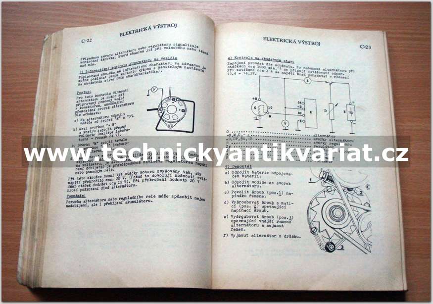 Avia A21 - dílenská příručka (1984)