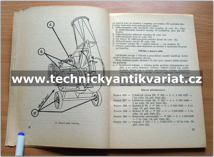 Rotační řezačka motorová ŘRM - 35