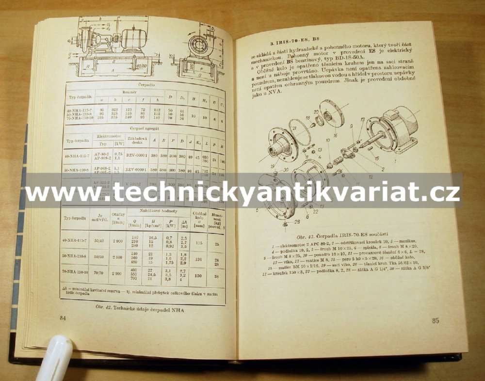 Údržba a opravy malých čerpadel - Hašek, Bundil, Vondrášek (1973)