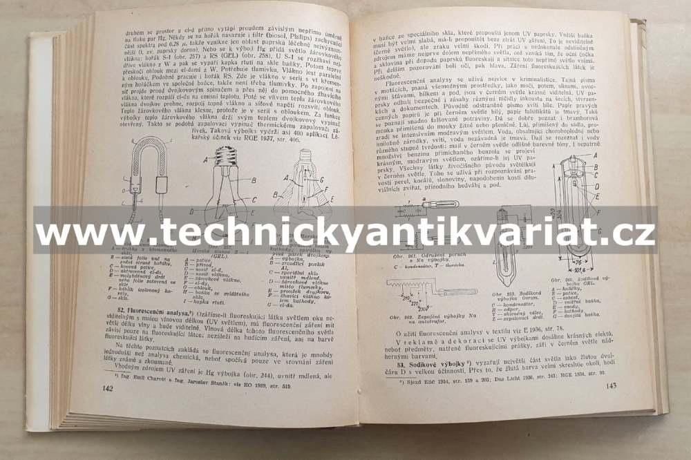 Elektrotechnika VI. Elektrické světlo - Anýž, Batka, Holý (1950)