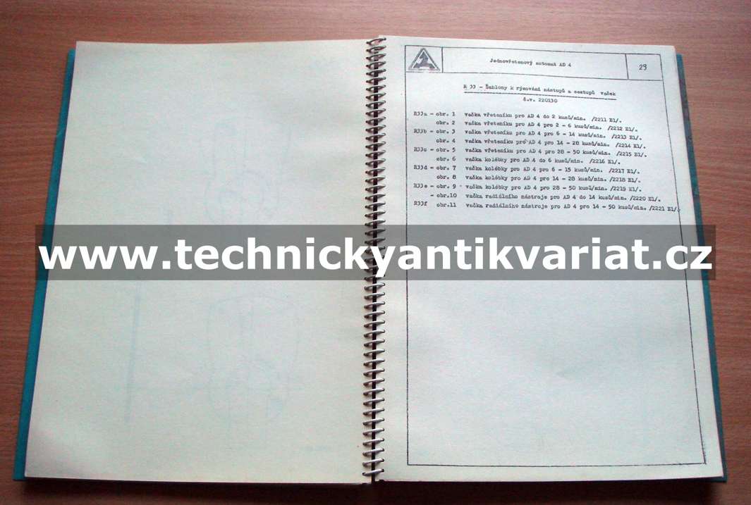 dlouhotočné automaty AD - příslušenství