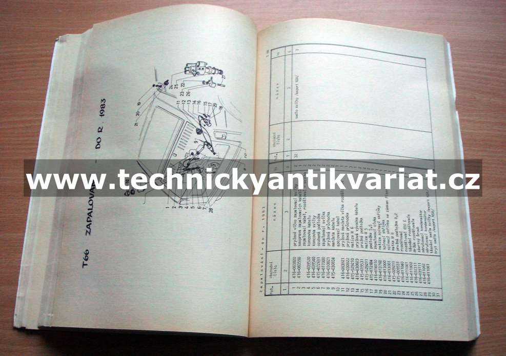 Fiat 126p - katalog náhradních dílů (1989)