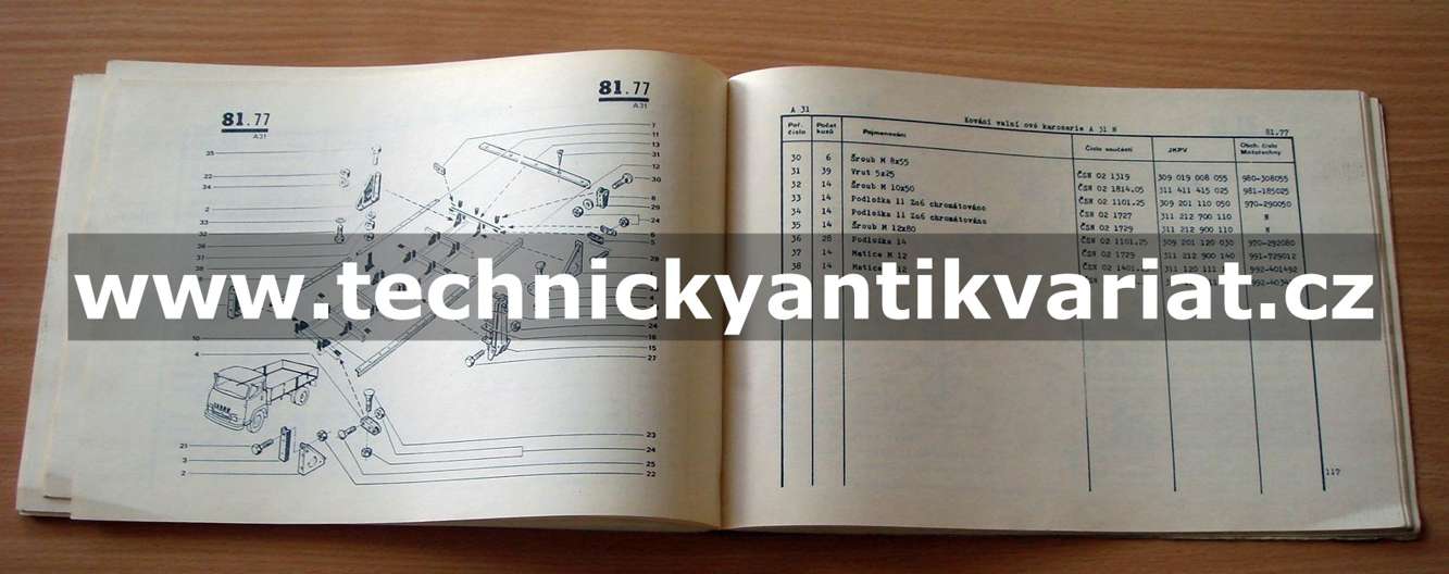 Avia A31 doplněk KONTROLA