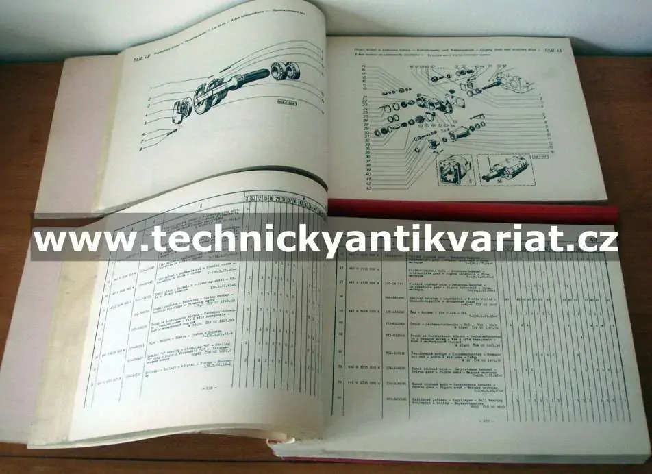 Tatra 148 P11, valník, S1, S3, PP33, PP2, PP35, PP4, P19,P18, PRS1, PP5, PPR20, PPR14, PPRS3, PP6, PPRHS3, PP7, PPRH32 - seznam náhradních součástí (1973)