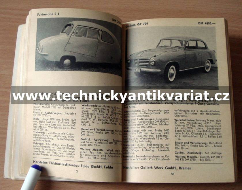 Motor Katalog 1955/56