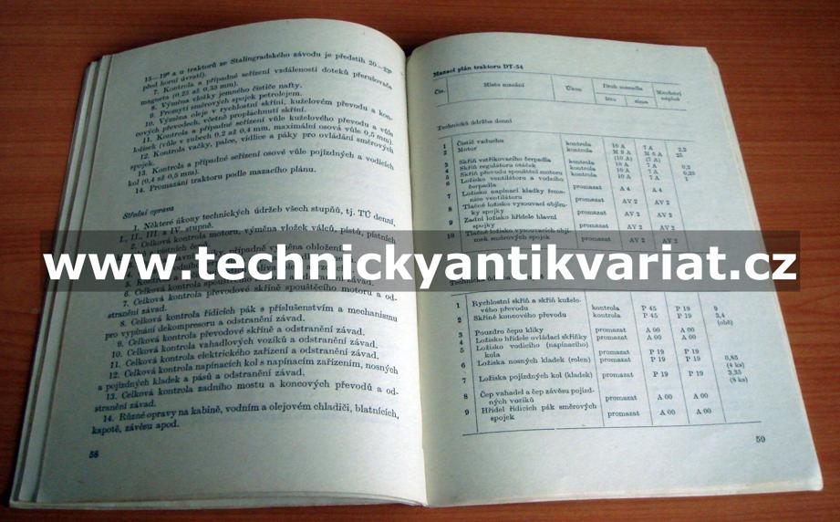Technické údržby a ošetřování traktorů