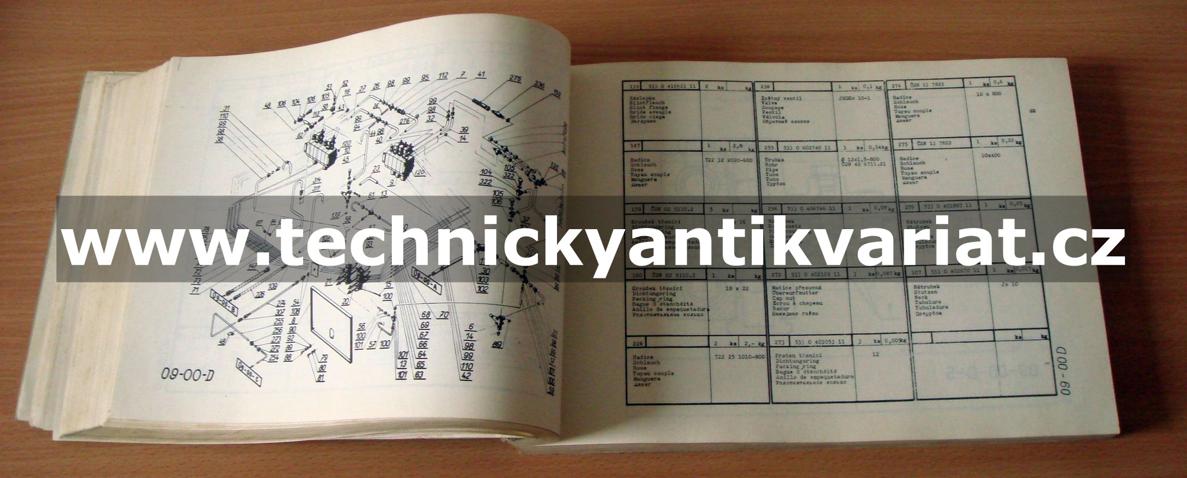 KNA 250 čelní nakladač - katalog náhrdních dílů