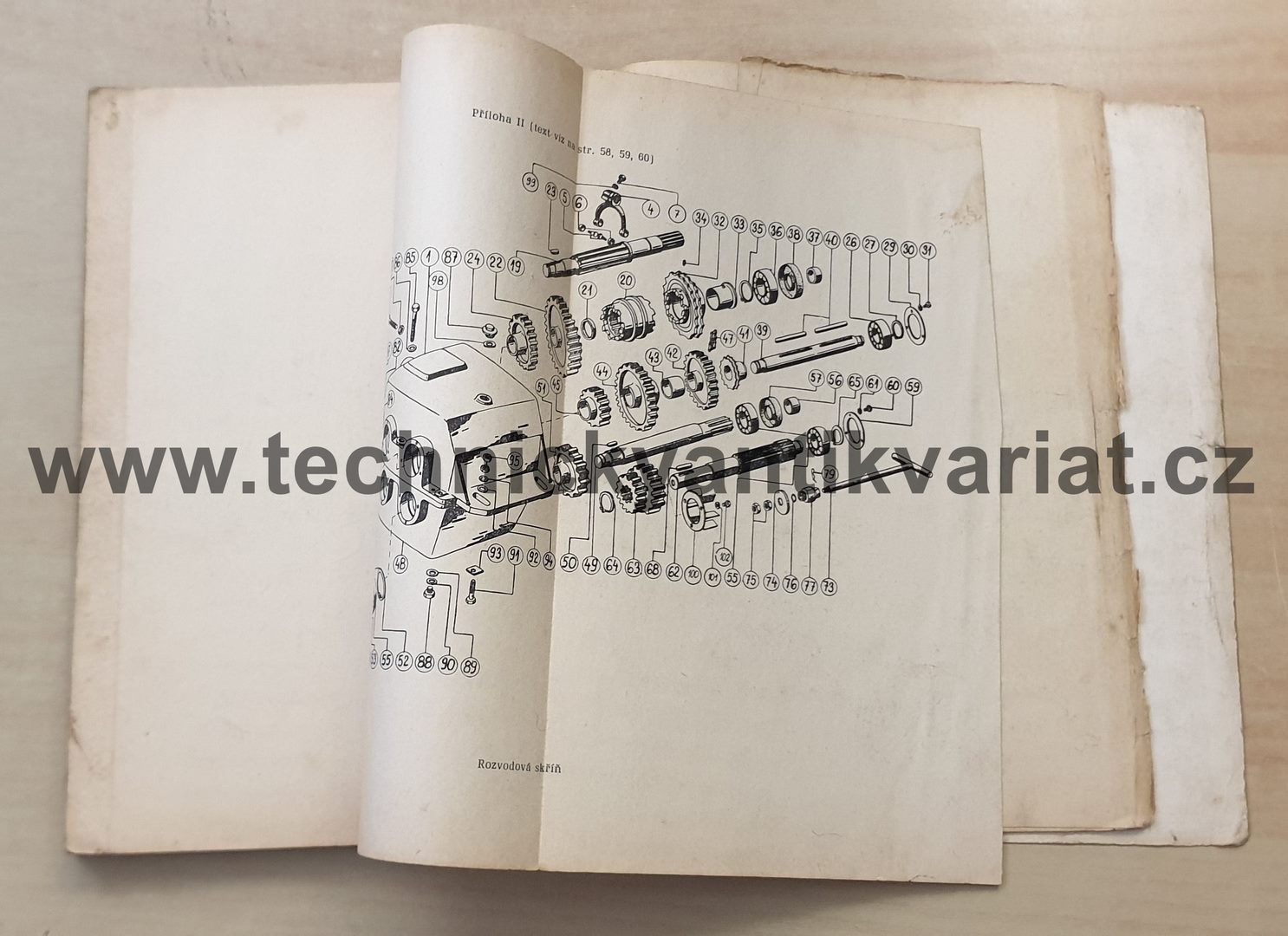 Sklízecí řezačka SP 152 - návod k obsluze a katalog dílů (1973)