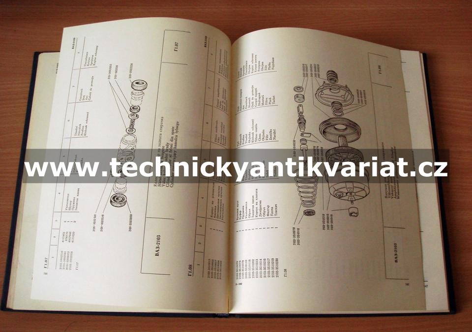 VAZ 2103 - katalog náhradních dílů