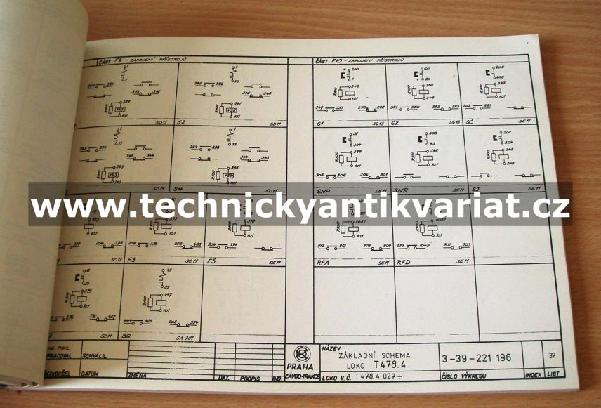 T478.4027 Schéma elektrické výzbroje