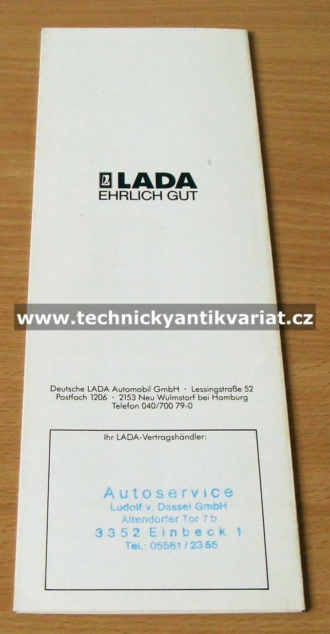 Lada Typen, Preise, Ausstattung, Farben