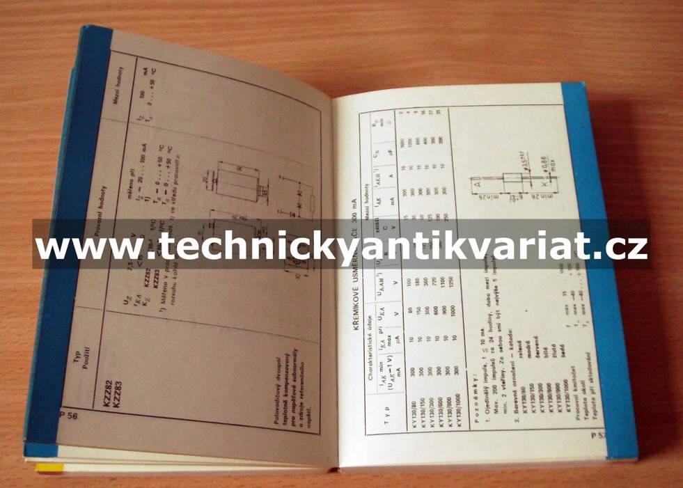 Příruční katalog - elektronek, obrazovek, polovodičových prvků