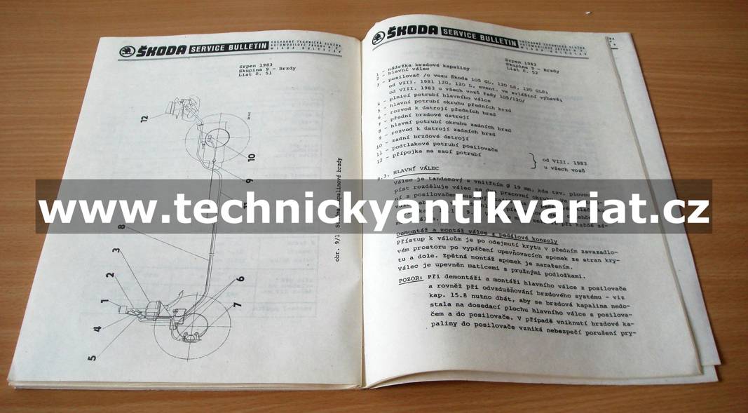 Škoda Service bulletin 2.1983