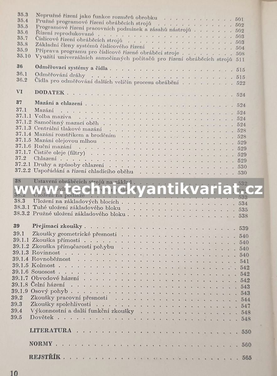 Obráběcí stroje konstrukce a výpočty - Přemysl Breník, Josef Píč (1982)