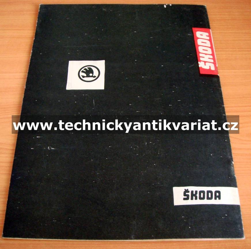 Škoda 1000MB - servisní nářadí