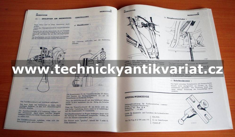 Renault 1094 - Provisorisches Reparaturhandbuch (1963)