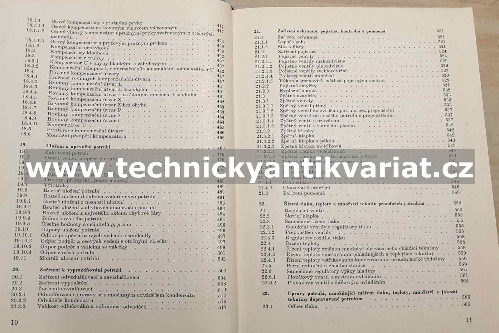 Potrubí a armatury - Julius Mikula (1974)