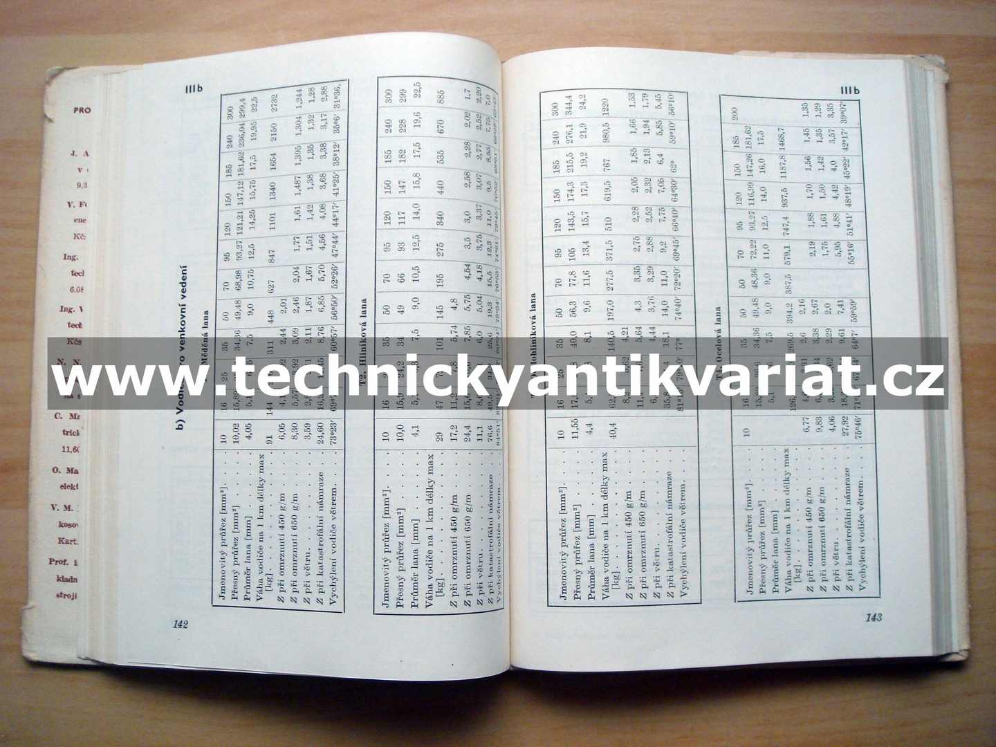 Elektrotechnické tabulky a grafy
