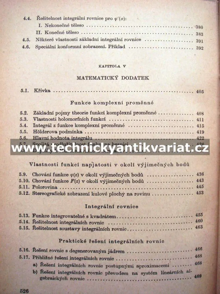 Matematická theorie rovinné pružnosti - Babuška, Rektorys, Vyčichlo (1955)