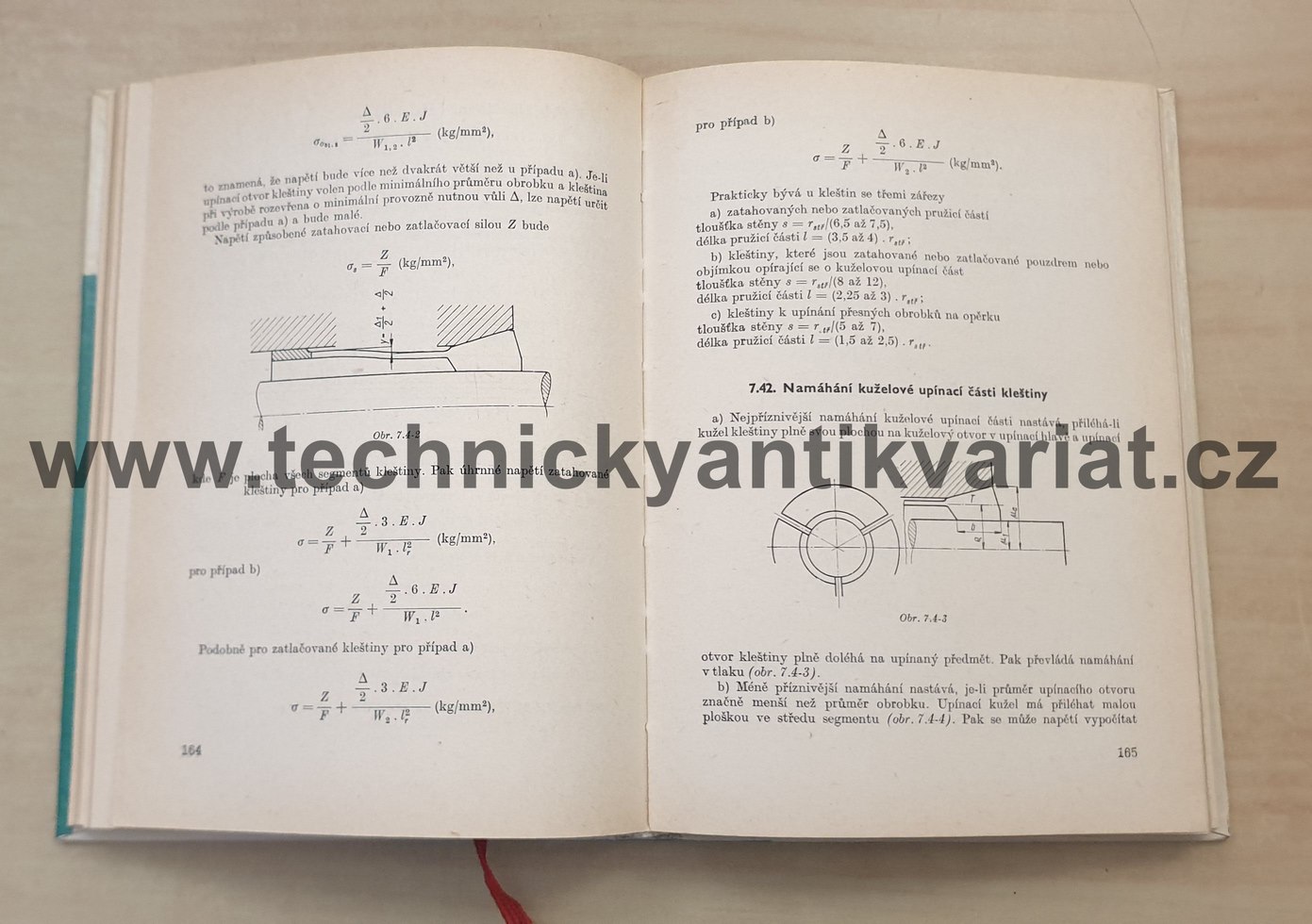 Výpočet a konstrukce silově ovládaných sklíčidel - Alois Stejskal (1964)