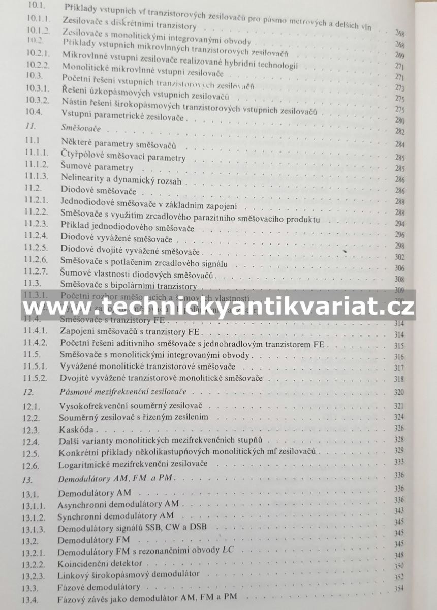 Vysokofrekvenční přijímací technika - Václav Žalud (1986)