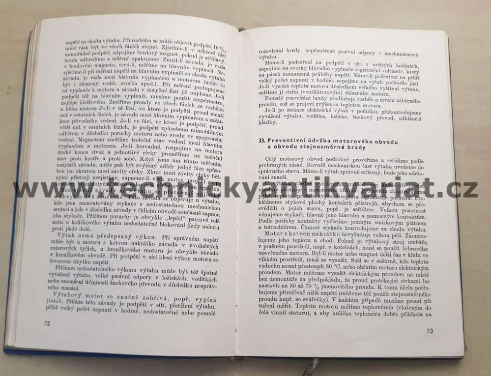 Elektrické zařízení výtahů a jeho údržba - Hanuš Ruml (1967)