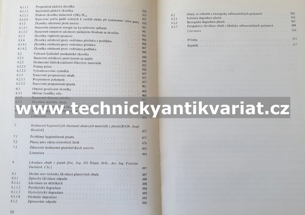Polymery v obalové technice - J. Štěpek a kol. (1981)