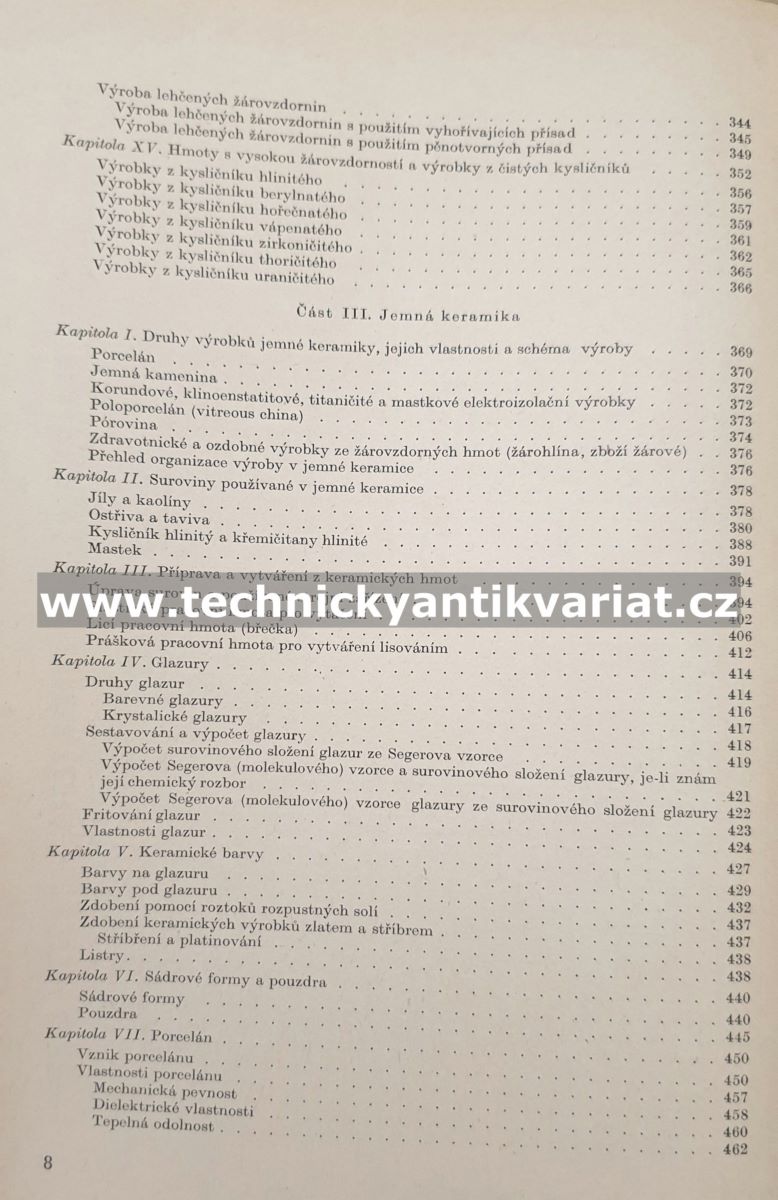 Technologie keramiky a žárovzdorného zboží - P. P. Budnikov (1960)