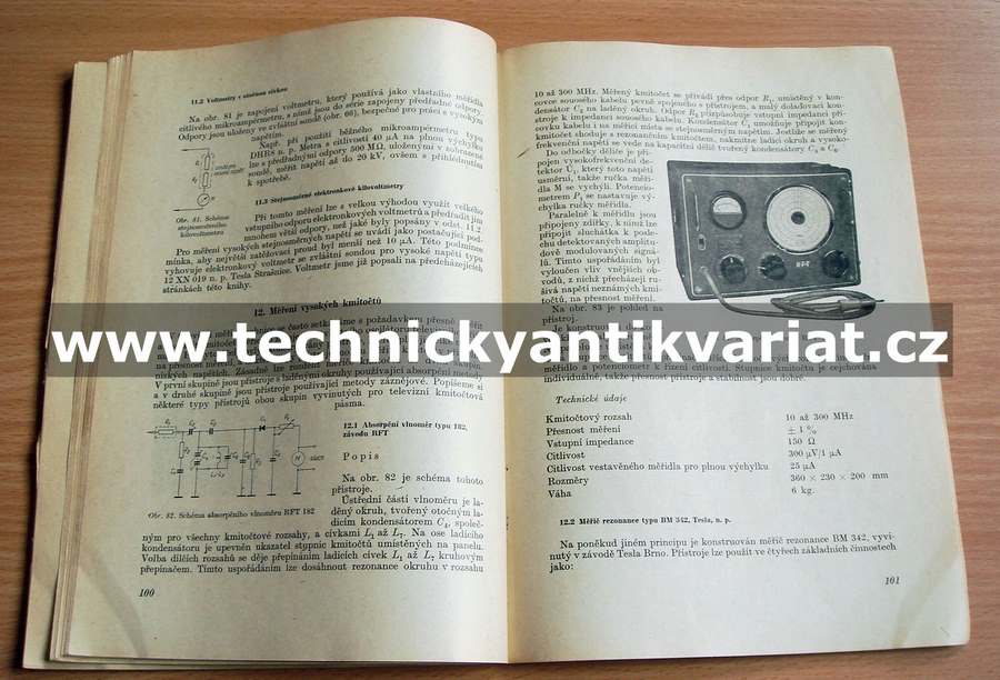 Měřící přístroje pro televizní přijimače