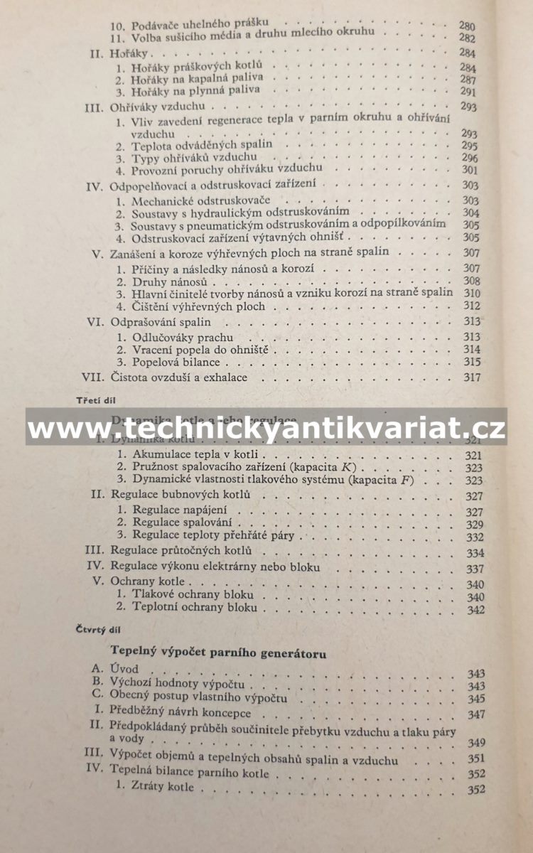 Kotle a spalovací zařízení - Richard Doležal (1965)