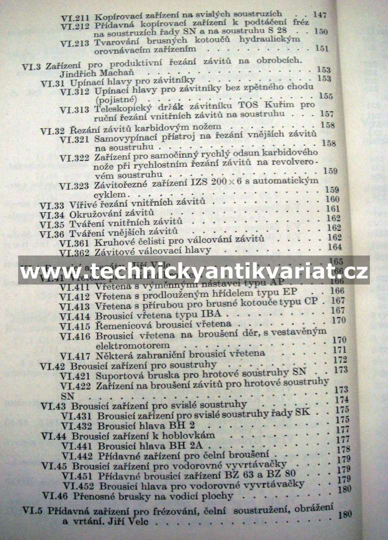 Přídavná zařízení obráběcích strojů - Karel Skibar (1966)