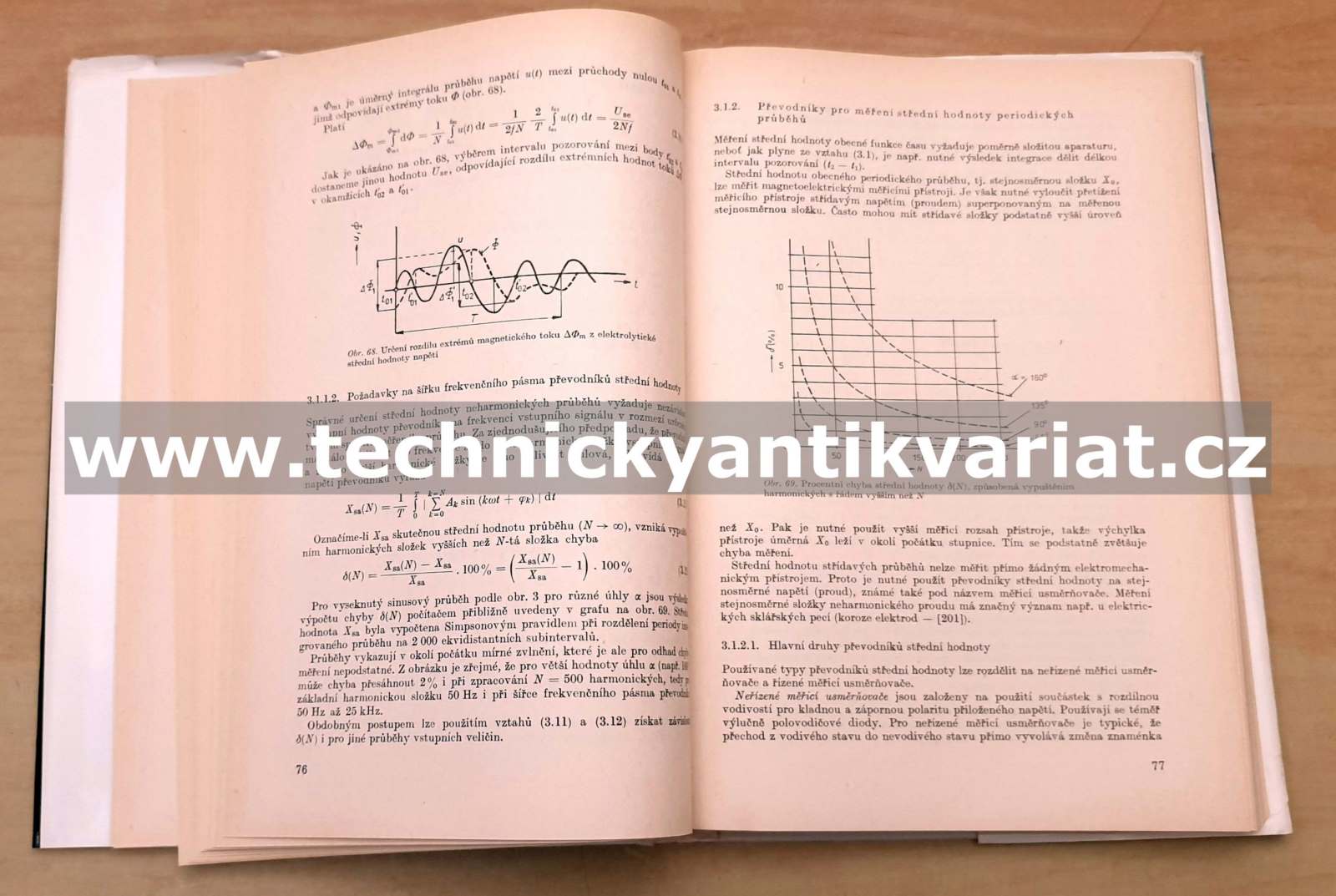 Měření aktivních elektrických veličin s neharmonickými průběhy - Ďaďo, Sedláček (1978)