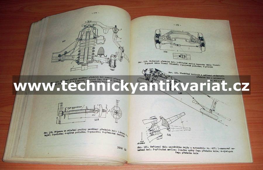 Moskvič 407, 403, 408 kontrola