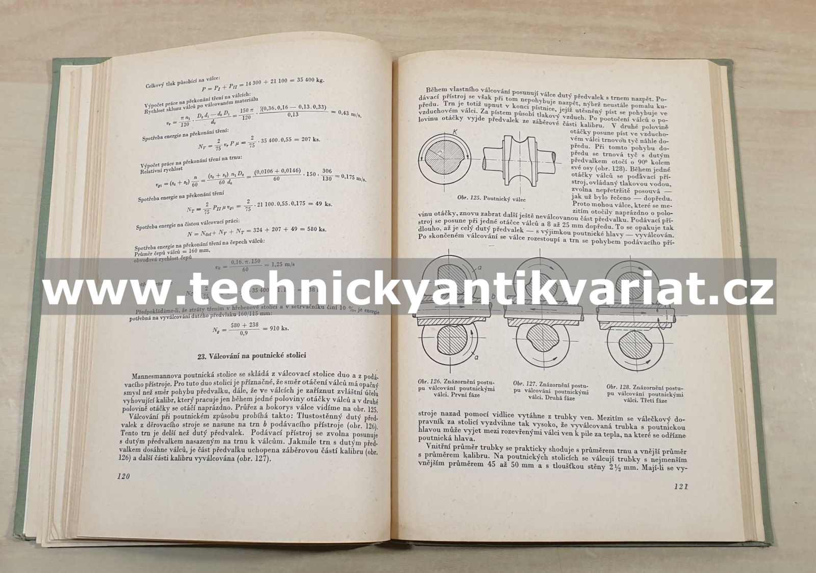 Výpočet sil a spotřeby energie při tváření kovů - Alexander Geleji (1955)